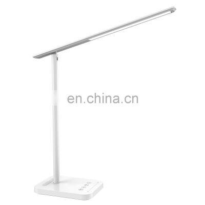 High Quality wholesales Touch Table Desk Lamp 3 color Changing lights Led ABS Base plug in use for school home office