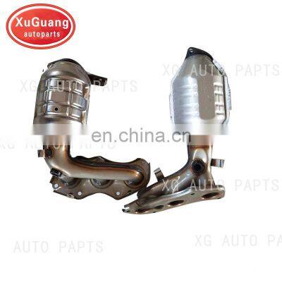 XUGUANG  automobile exhaust high quality direct fit euro4 catalytic converter for Toyota sienna