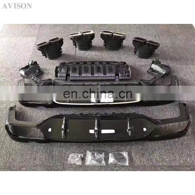 High Quality Car Rear Lip rear diffuser For Mercedes Benz W213 E class Upgrade E63S bumper rear Diffuser