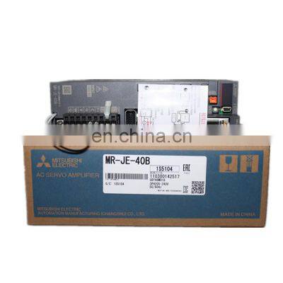 Mitsubishi 400 watt servo motor driver MR-JE-40B for Robot Material Handing