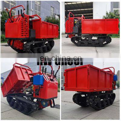 HW-08T 800KG Hot Selling Crawler Dumper All Terrain Agricultural Crawler Dumper Truck