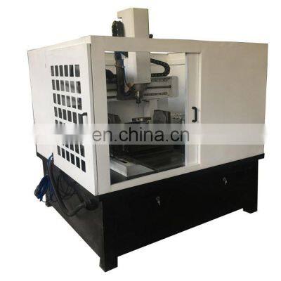 Full Cover CNC Router 6060 ATC 5 Axis Metal Milling Machine