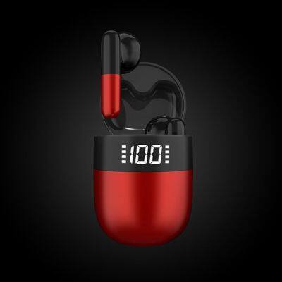 New Design Wireless Earphone J28 TWS Earbuds 9D Stereo Portable Earphones Bt 5.1 With Charging Case