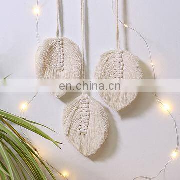 Artilady Macrame Wall Hanging Woven Nursery Decor Nordic Kids Room Decor Dream Catcher Home Decor Wall