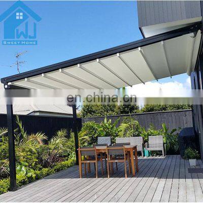 Retractable Modern Garden Outdoor Systems Pergola Roof with Canopy