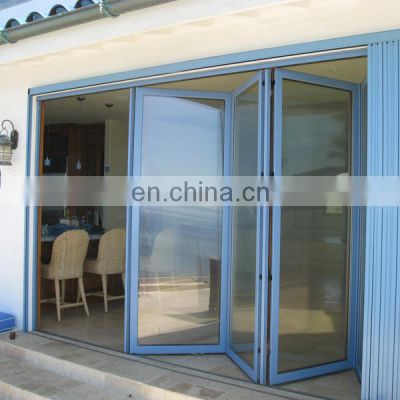 china manufacture french double seal-ing aluminium folding patio doors prices