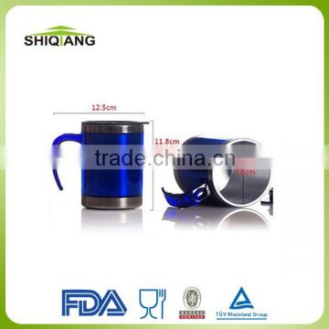 2013 multicolor inner s/s outer plastic office cup BL-122