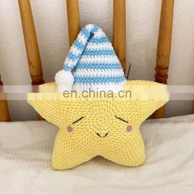 Hot Selling Star Pillow Plush Pattern Amigurumi Crochet Pattern in Bulk Wholesale in Vietnam