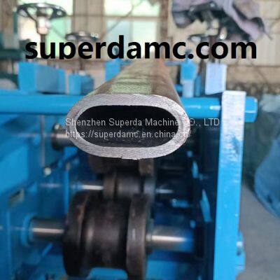 Thick Flat Oval Tube Roll Forming Machine photo-2
