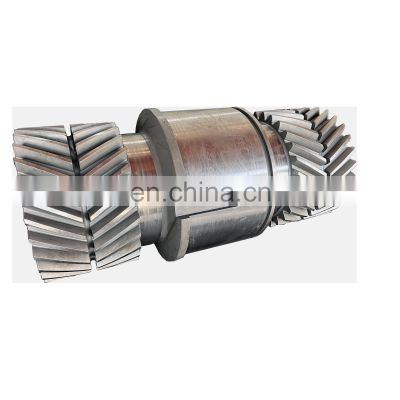 High precision customizable high quality gear shaft forged roller shaft