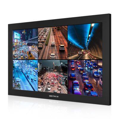 MEKT15.6 Inch Industrial Embedded LCD Monitor Video Security Surveillance Wall Mount HD Display BNC /USB/HDMI/VGA Interface photo-2