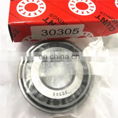 25*62*18.25mm CLUNT brand 30305J2/Q bearing 30305J2 taper roller bearing 30305A auto bearing 30305