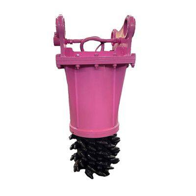 Mini Excavator Attachment Asphalt Milling Head Machine Hydraulic Rotary Drum Cutter for Sale photo-2