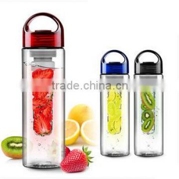 cheap Fruit infuser colorful water bottle popular with BPA free