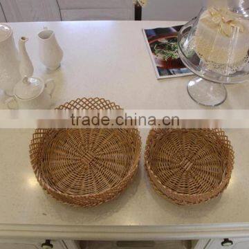 Excellent Handmade Wooden Tray for Household,willow Basket photo-3