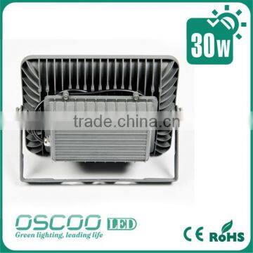 Good heat sink P65 high lumen 30w led flood light