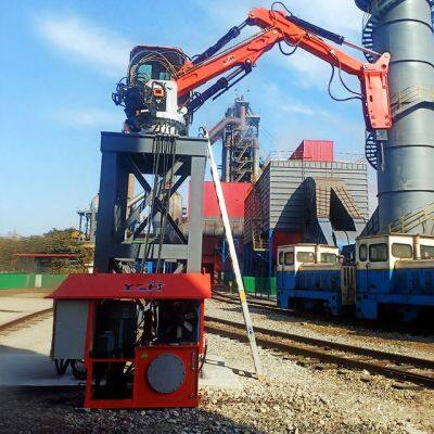 Static pedestal boom system