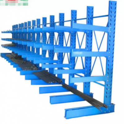 Cantilevered Racking Wholesale Good Quality Double Sided Stacking Racks Steel Shelf Heavy Duty Display Cantilever Warehouse Storage Rack photo-4
