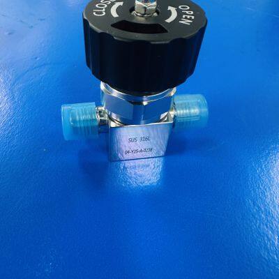Food Grade Pneumatic Stainless Steel Sanitary Diaphragm Valve for Process Control photo-4