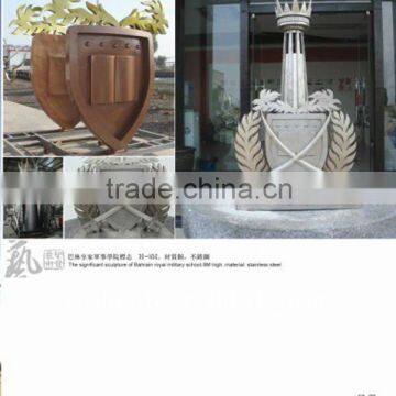 metal hotel decoration craft/garden sculpture/outdoor statue