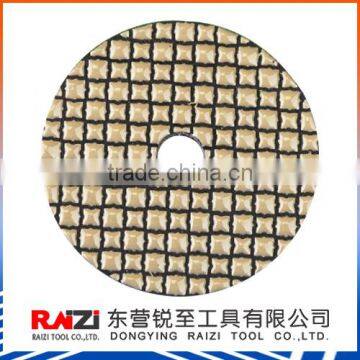 5-step dry diamond polishing pads