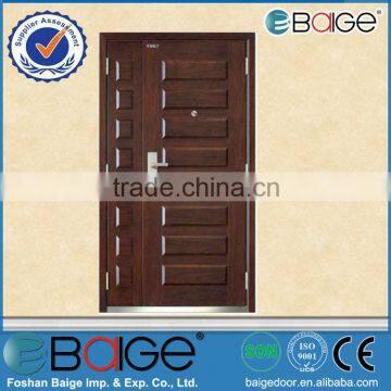 BG-AF9005 Carved Double Doors/double Entry Doors Modern/double Shed Steel Doors photo-6