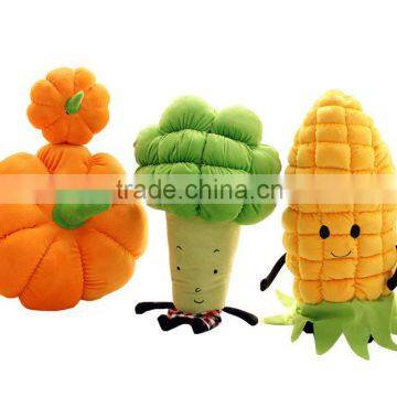 cute carton plush toy corn/vegetable plush toy for child