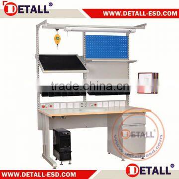 Laminated ESD workbench with drawers