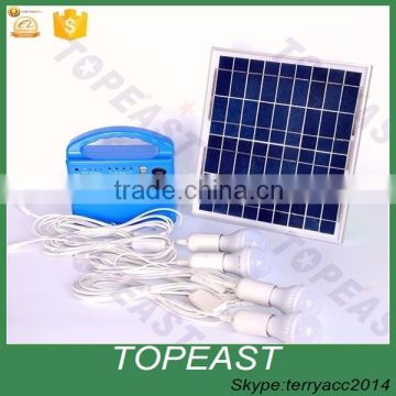 Solar Powered Emergency Lighting Kit