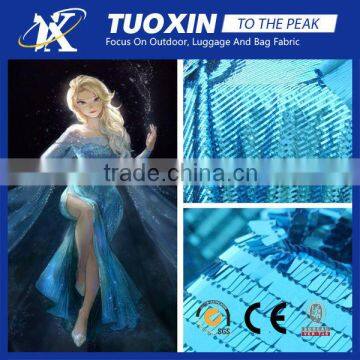 Sequin net embroidery fabric | sequin tulle fabric | sequin and beaded fabric