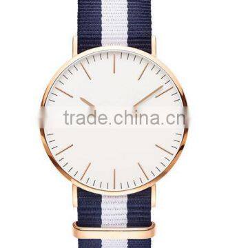 2016 Latest Vintage Nylon Strap Stainless Steel Men Watches Quality Choice photo-2