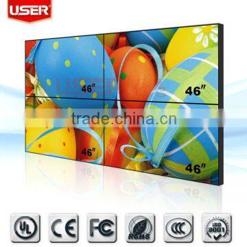 46'' video walls with narrow bezel 7.3mm