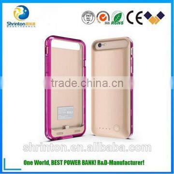 MFI Portable Rechargeable Backup Battery Pack Case for iphone 5/5S/6 Power Charger Cover