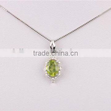 Wholesale Luxurious American Diamond 18K Gold Jewelry Necklace photo-2
