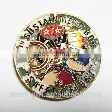 2015 Newest Die Casting Gold Silver Plated 3D Gold Eagle Replica Coins photo-5