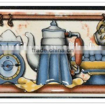 decorative fashionable design ceramic border tile