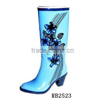 Ladies' Cheap High Heel Rain Boots / Rubber Boots / Boots/