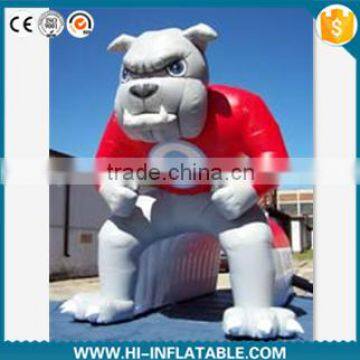 inflatable bulldog tunnel /inflatable sport event tunnel / inflatable mascot tunnel