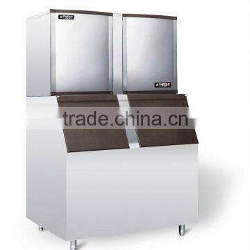 Commercial 1000kgs stainless steel material ice making machine for sale