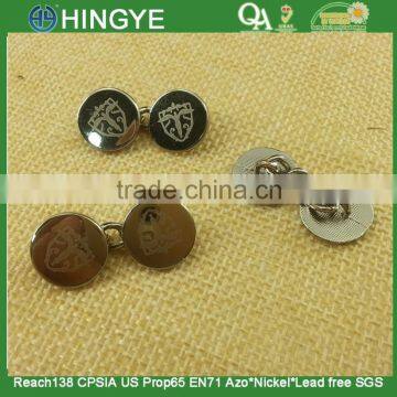 Two Parts Chain link metal cuff button For men's shirt--- 15806