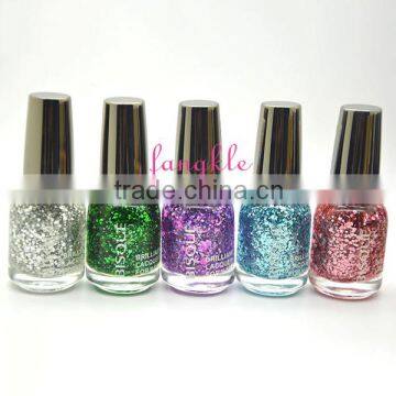 2016 Good quality glitter nail polish