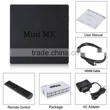 Google Android 5.1 TV BOX Amlogic S905 Fully Loaded KODI Quad Core MINI MX Smart Android TV BOX photo-4
