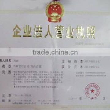 Bussiness License
