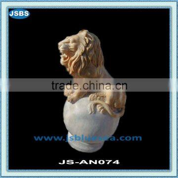 Carved Lion Statue JS-AN074