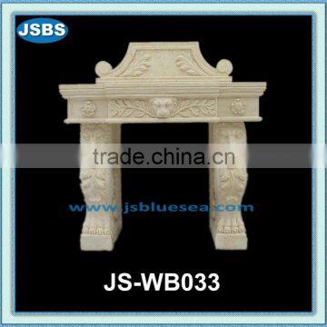 design cheap hand carved natural marble wash basin