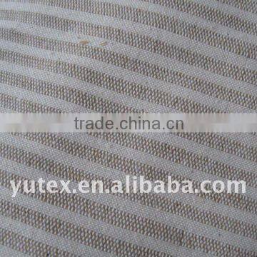 jute stripe fabric