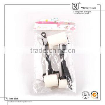 High Quality Free Sample Plastic Handle Foam Brushes