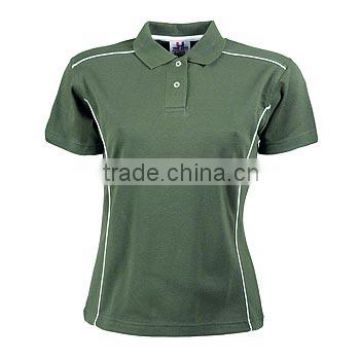 Girls Pique Polo Shirts