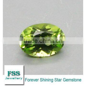 Peridot AAA Oval Cut Calibrated Gemstones 9mm*7mm
