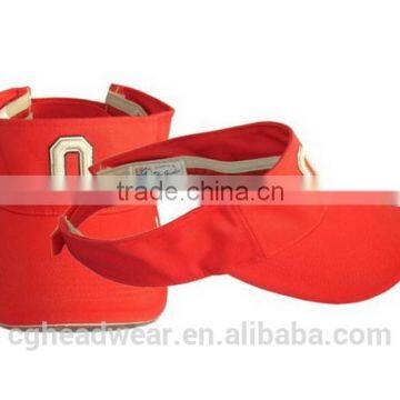 OEM fashion high quality sports custom cheap visor/ sun visor/ cheap sun visor hat                        
                                                Quality Choice